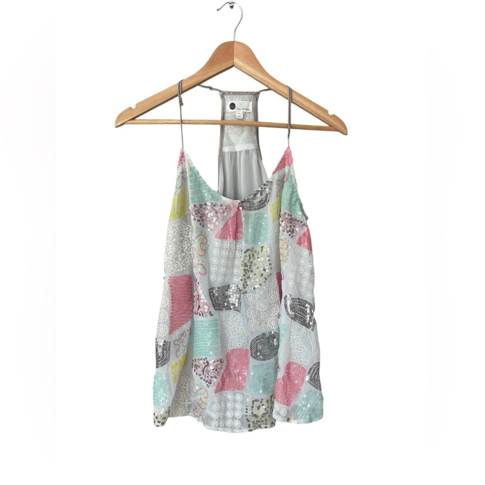 Anthropologie Floreat Sequence Top